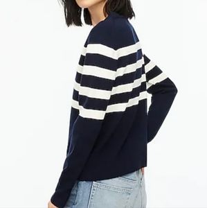 J Crew Relaxed-fit Crewneck Merino Wool Sweater